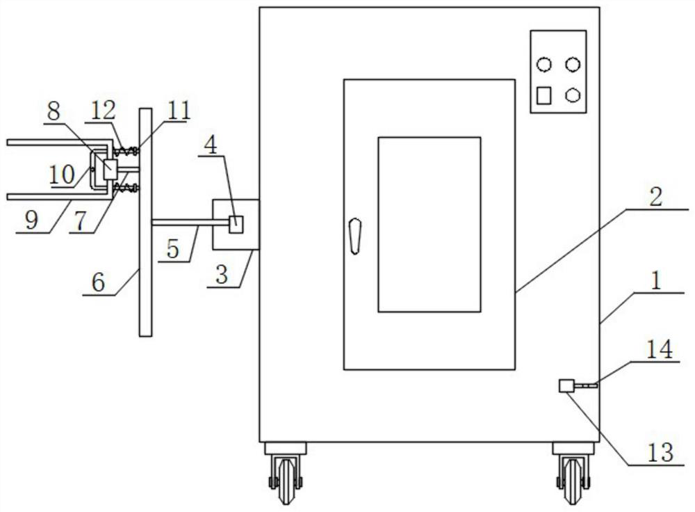 High-temperature sterilization device for pellet feed processing