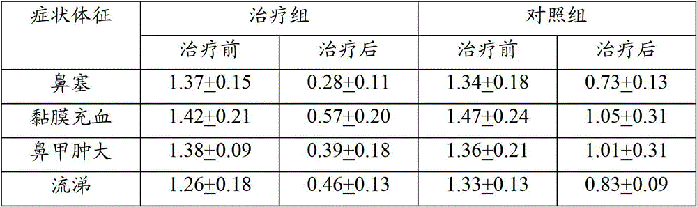 External traditional Chinese medicine for treating chronic simple rhinitis and preparation method thereof