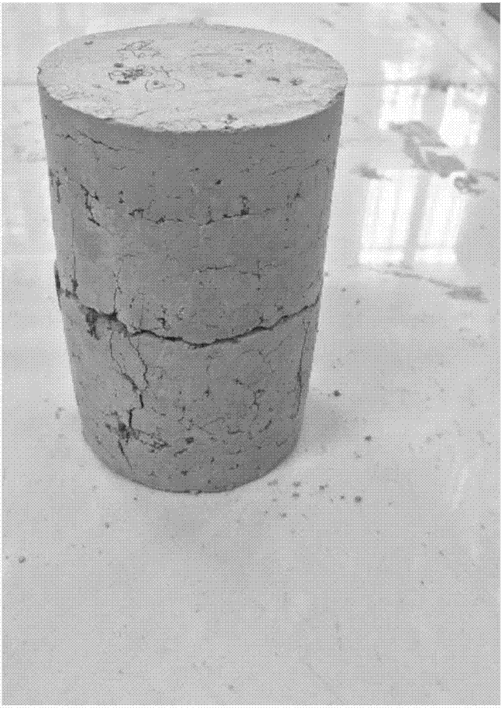Method for preparing laboratory grouting cement soil