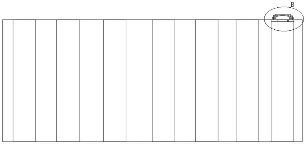 Temperature protection structure with over-temperature protection and fire extinguishing functions and protection method