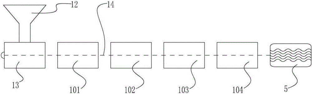 Production method for overlapping and cladding twin-core plastic optical fibers