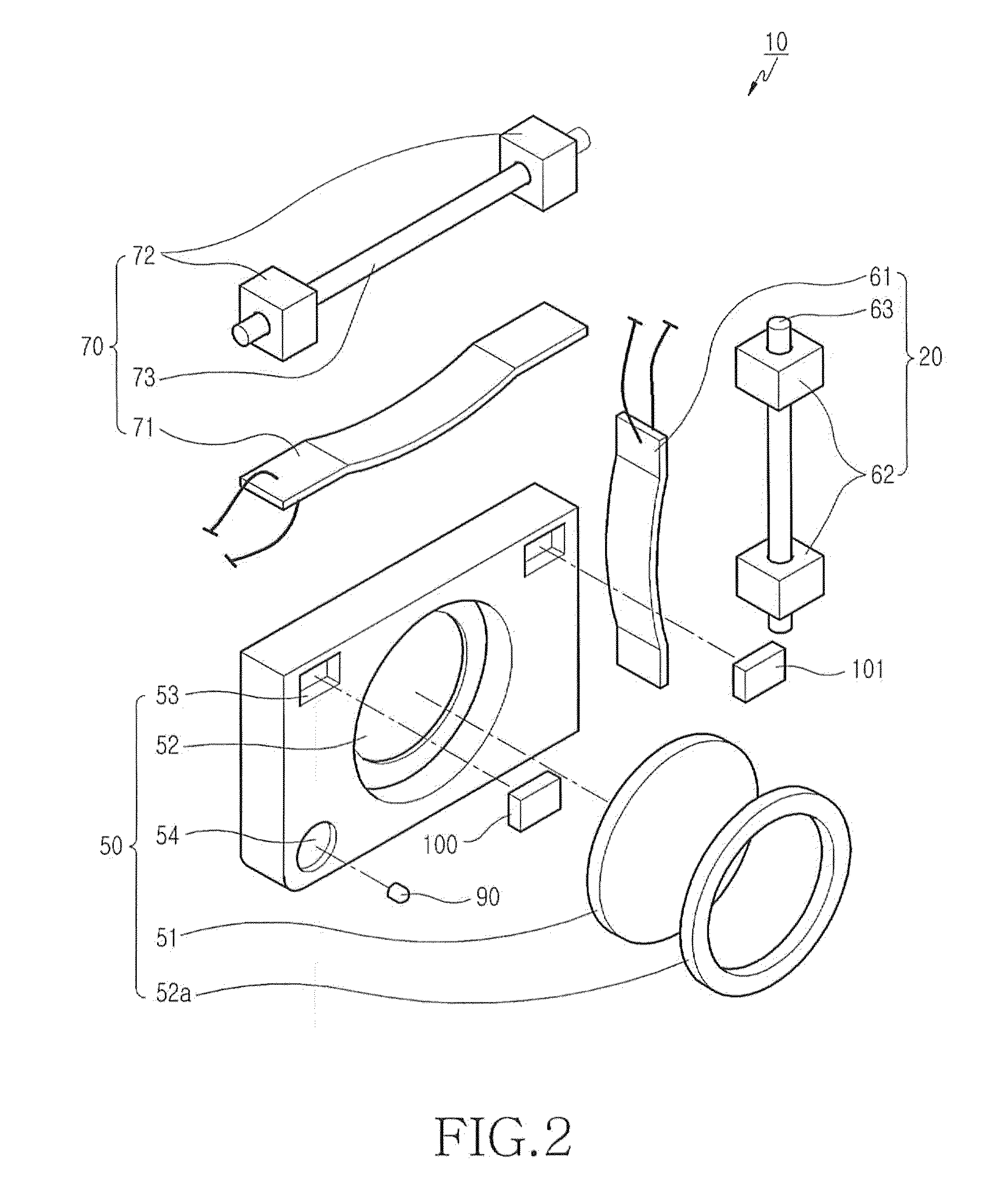 Optical image stabilizer for camera module