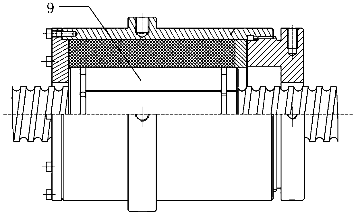 Axial pressure detection system and method of ball screw raceway surface grinding device