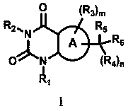Pyrimidinedione derivative capable of inhibiting monocarboxylate transporter