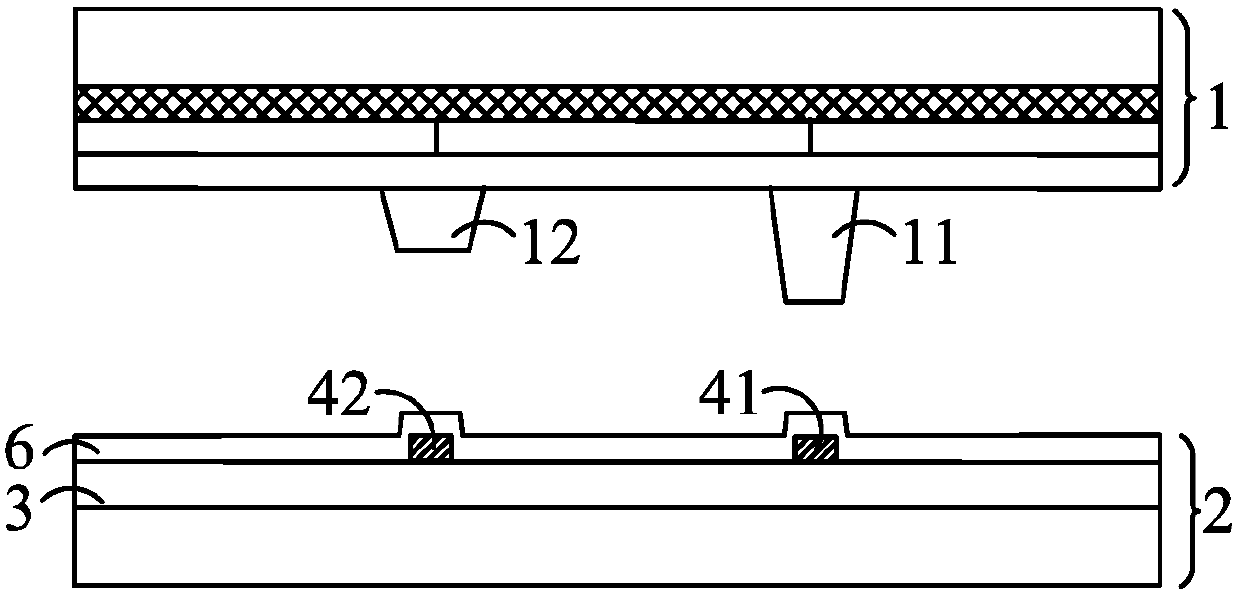 Thin film transistor array substrate and its preparation method, touch display panel