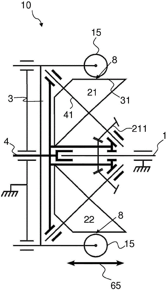 Continuously variable planetary transmission