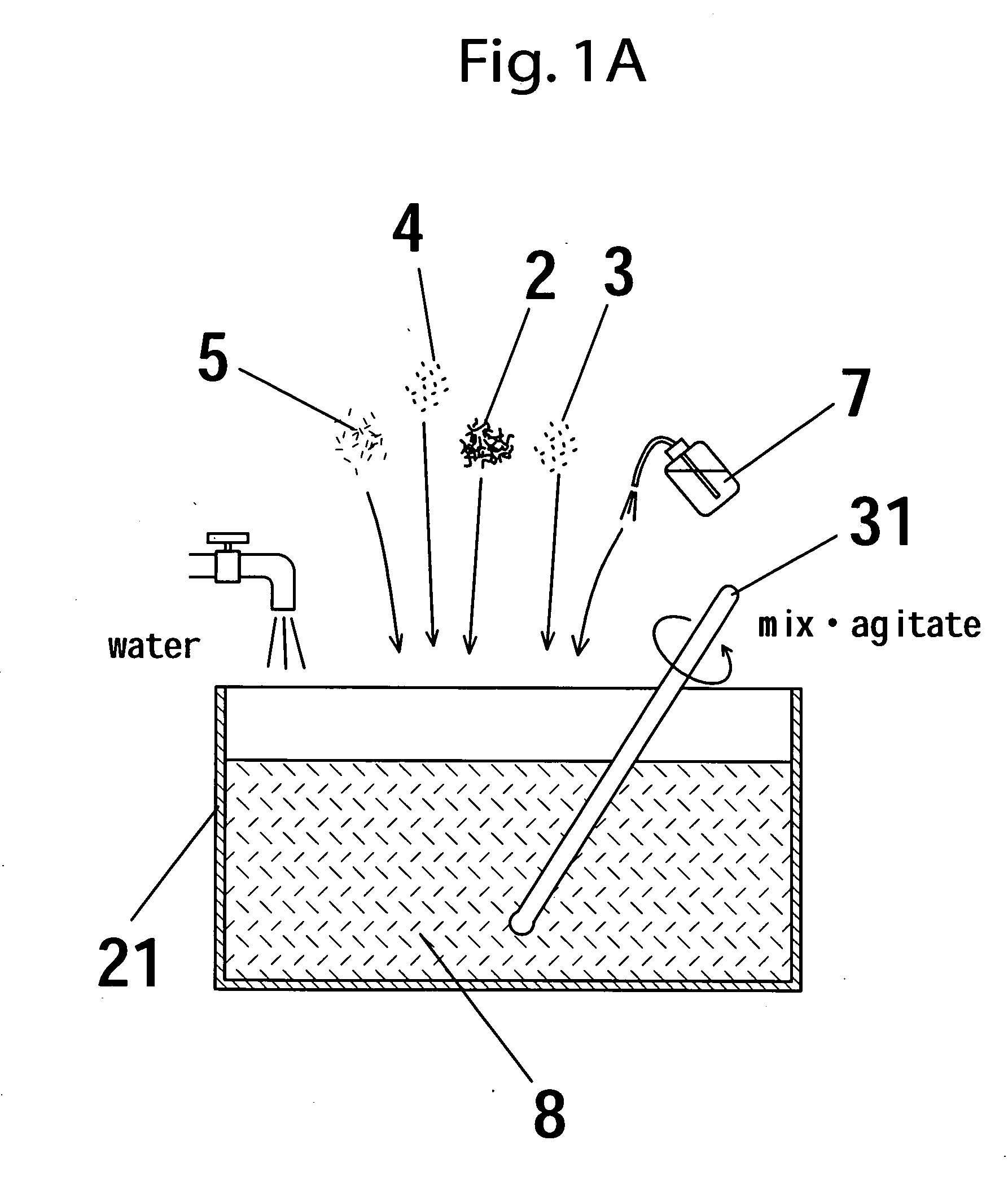 Preform for composite material and process for producing the same
