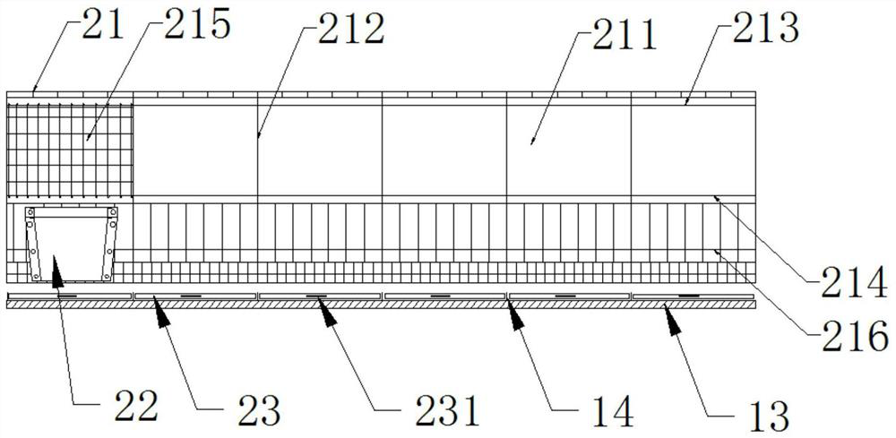 A kind of cage device for poultry growth and metabolism