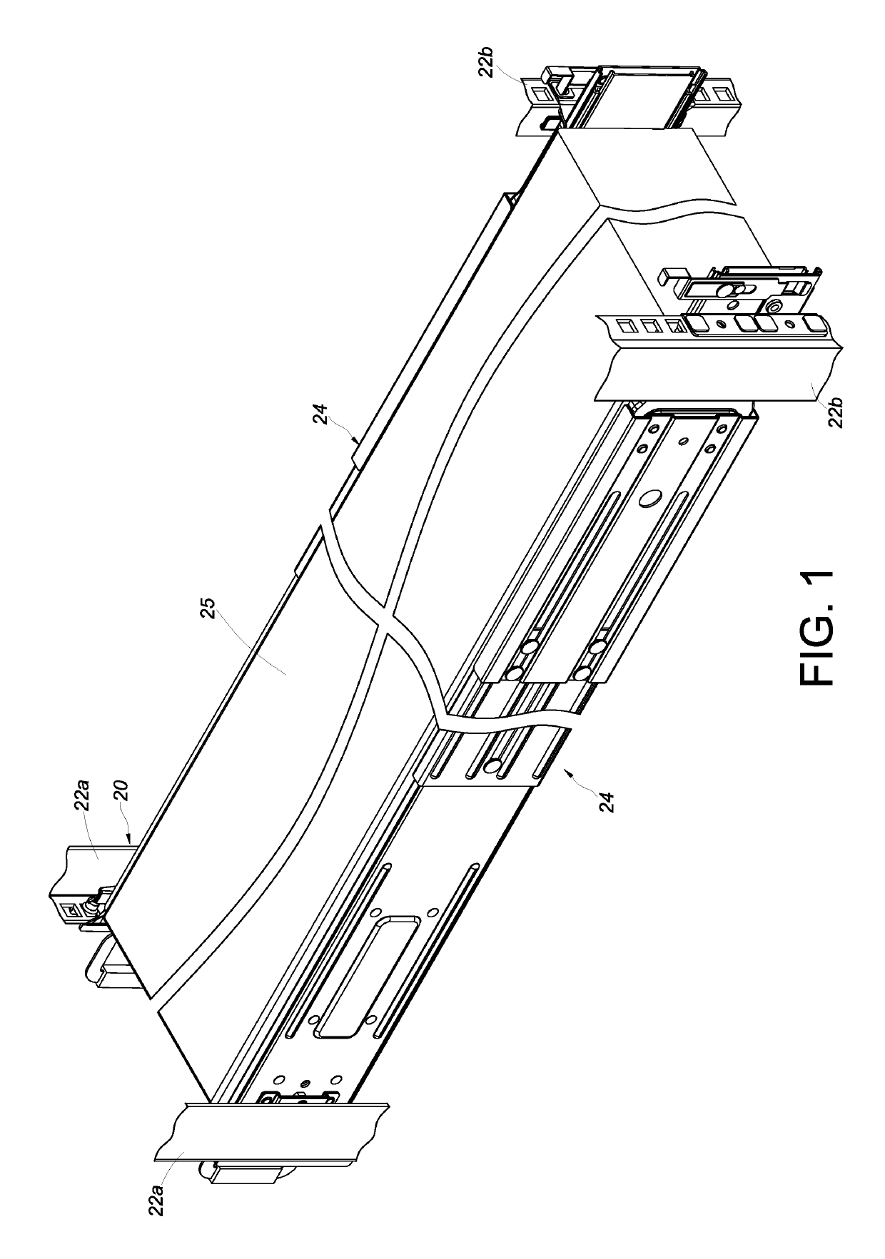Slide rail assembly and rack system