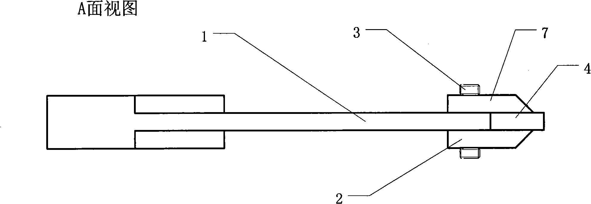 Ink color-separation device used for printing and using method thereof