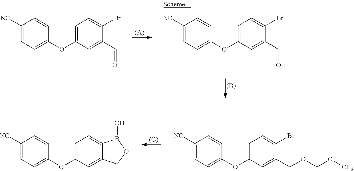 Process for the preparation of crisaborole and its intermediates