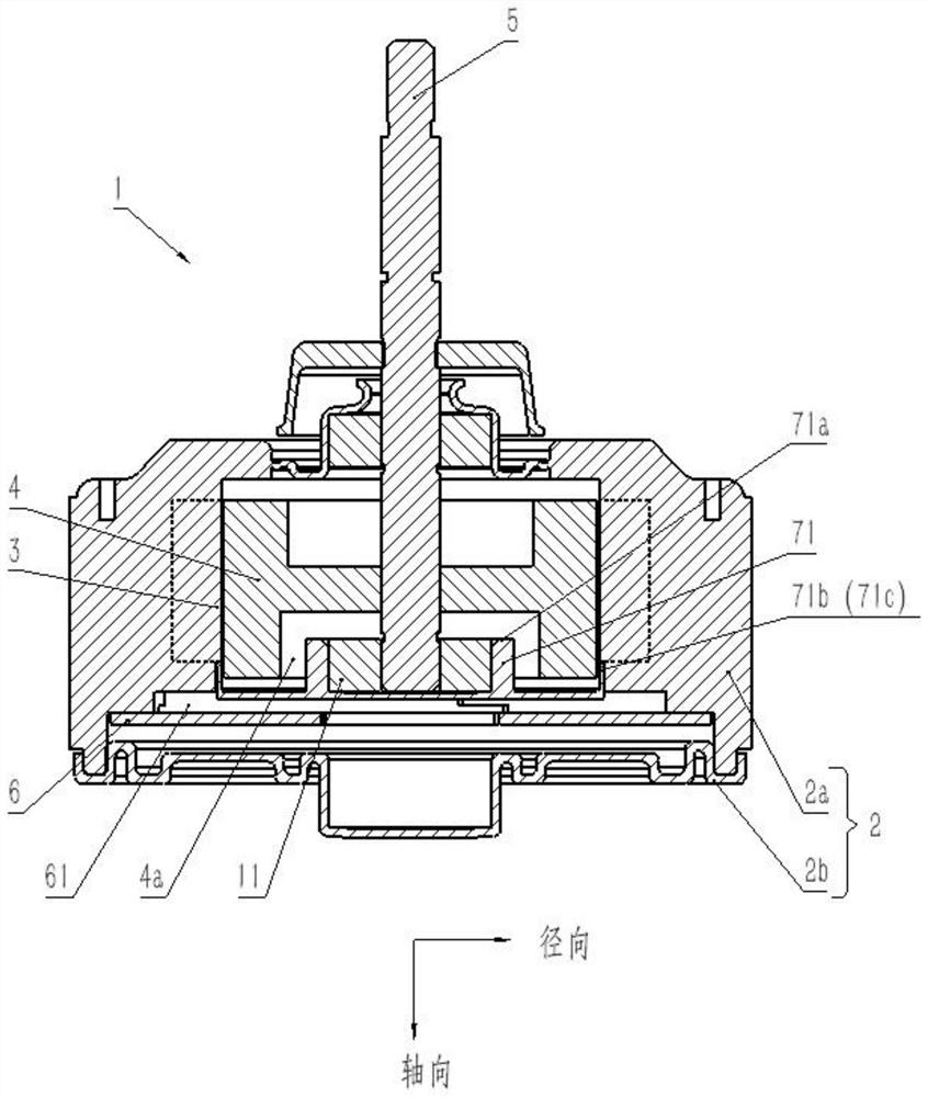 Waterproof motor