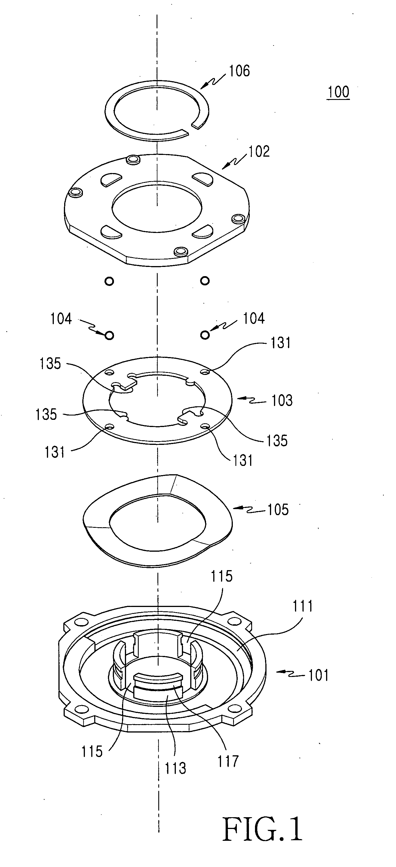 Swing hinge device for portable terminal and portable terminal having the same