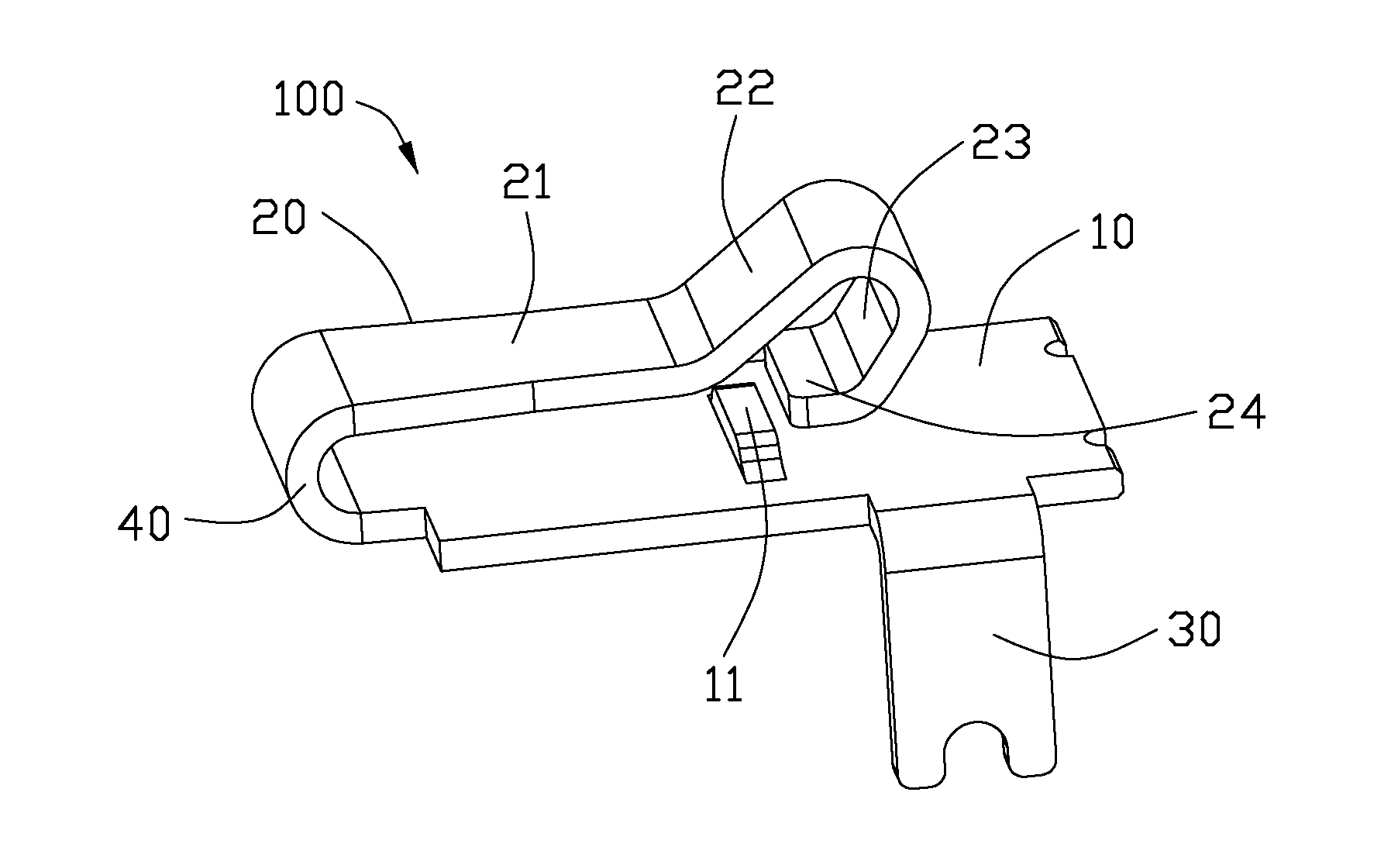 Audio jack connector having low insertion force and high ejection force