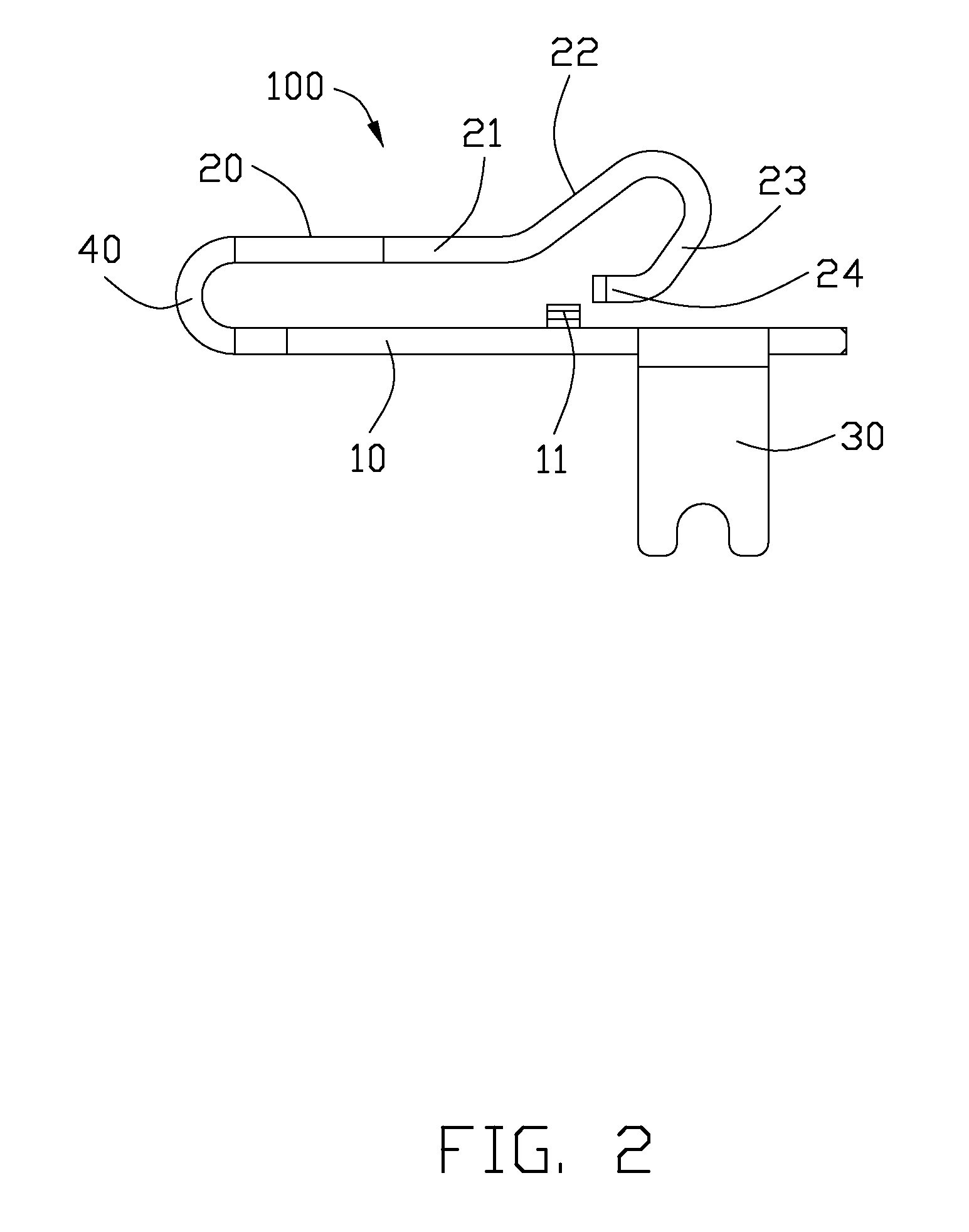 Audio jack connector having low insertion force and high ejection force