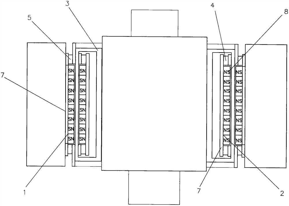 Bearing motor