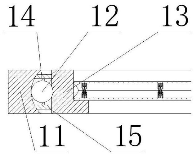 Balance-adjustable high-speed rotating blade and balance adjustment test method