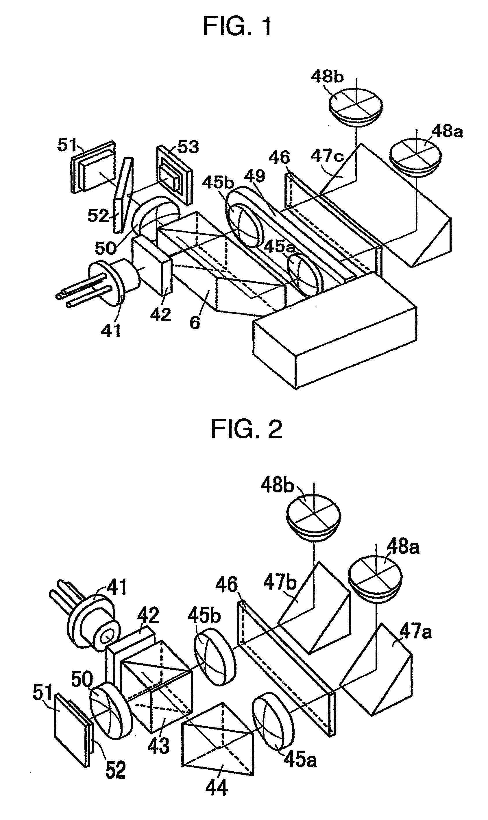 Optical disc drive, optical pickup and optical component used therefor