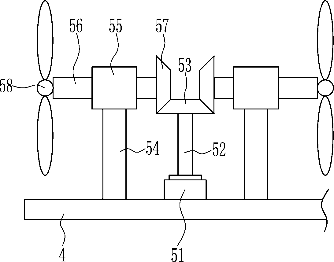 Air rapid circulation equipment in a metallurgical steelmaking workshop