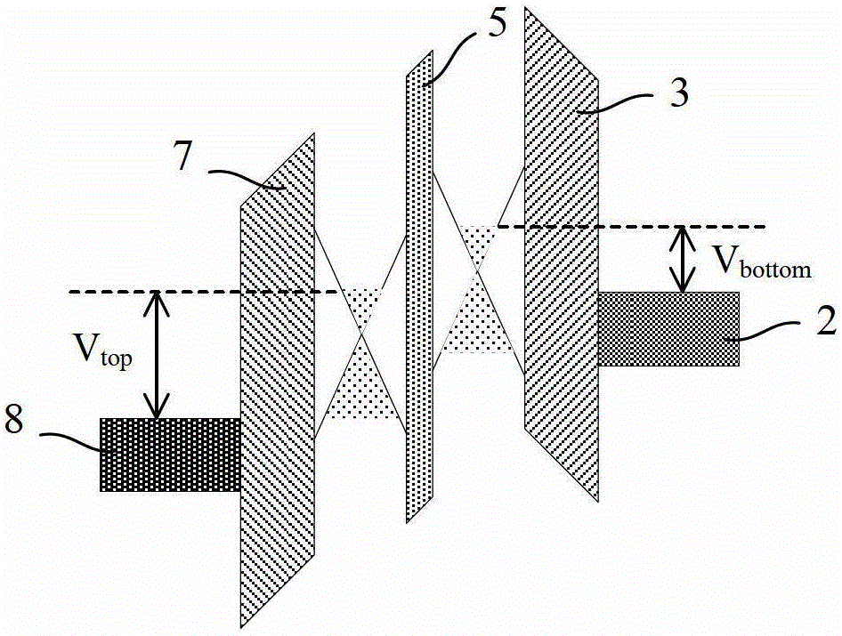 Graphene-based tunneling field effect transistor unit, array and method for forming the same