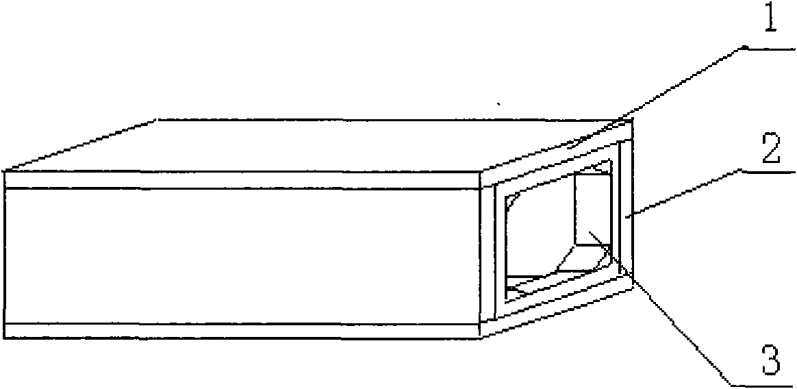 Combined fireproof kitchen-toilet exhaust passage and method of producing same