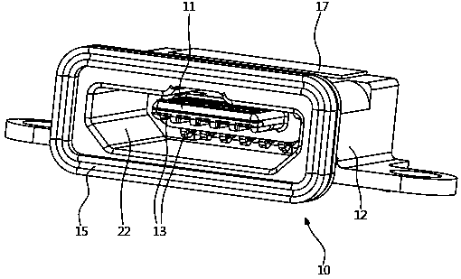 Waterproof electric connector