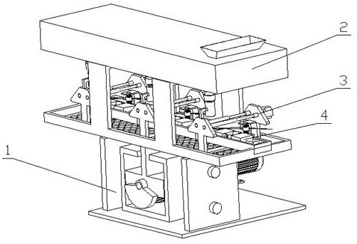 A device for processing shiitake mushrooms