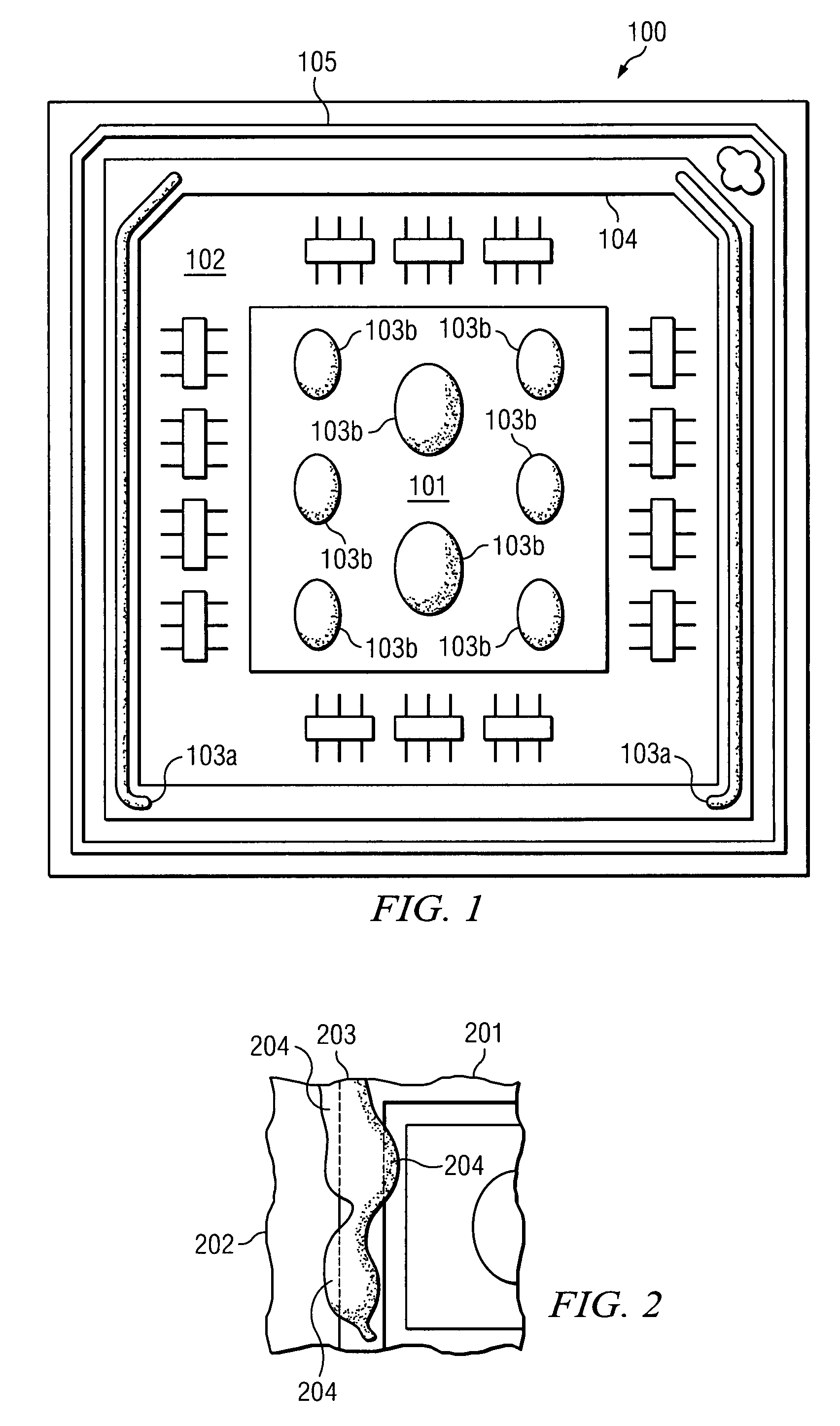 System and method for inhibiting and containing resin bleed-out from adhesive materials used in assembly of semiconductor devices