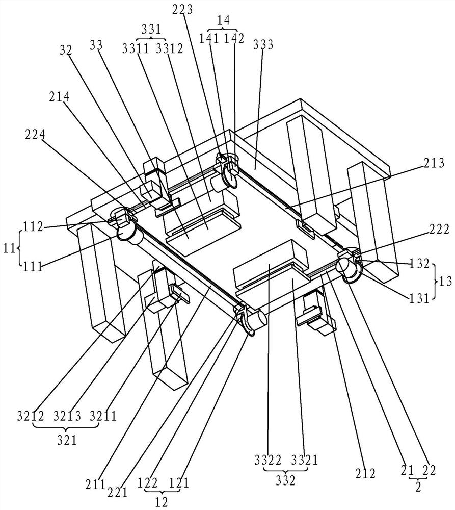 A digital intelligent vertical and horizontal sawing production line