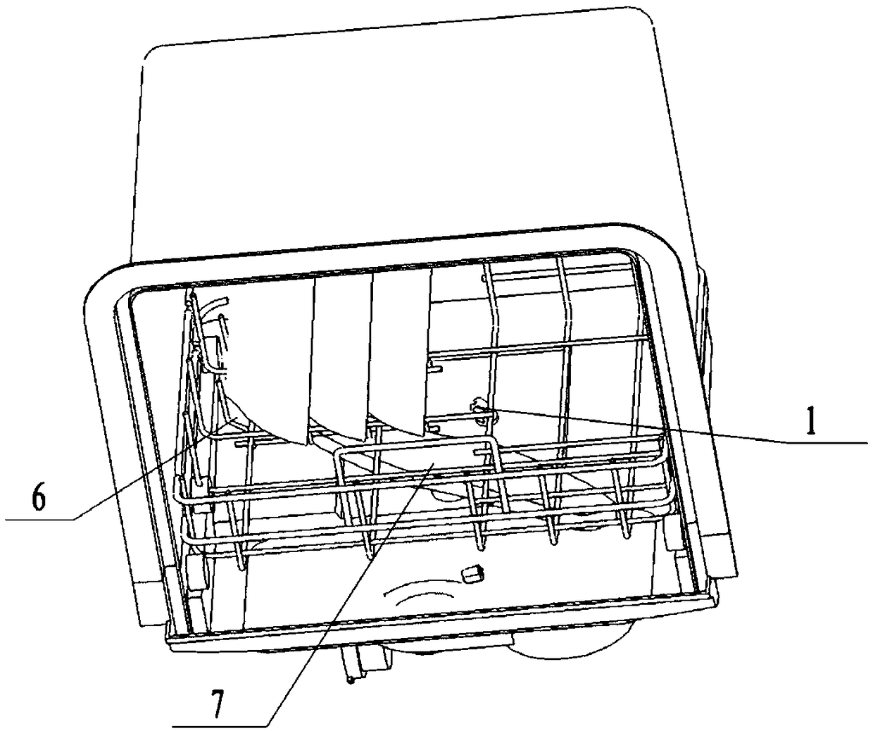 High-temperature and high-pressure steam generating device of dishwasher, and dishwasher