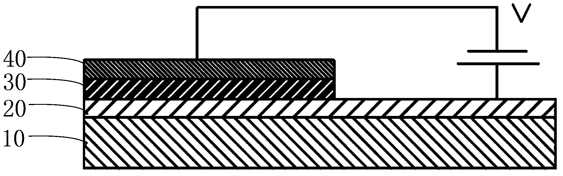 Europium and terbium-co-doped vanadite luminescent thin film and preparation method and application thereof