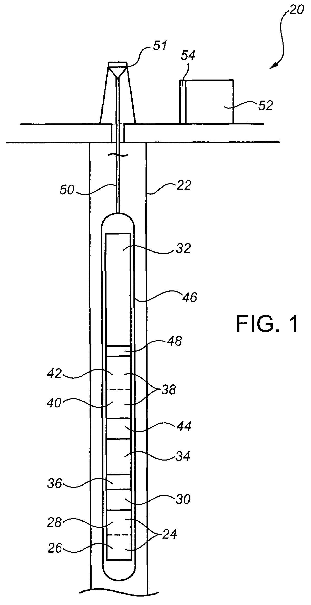 Gamma radiation spectral logging system and method for processing gamma radiation spectra