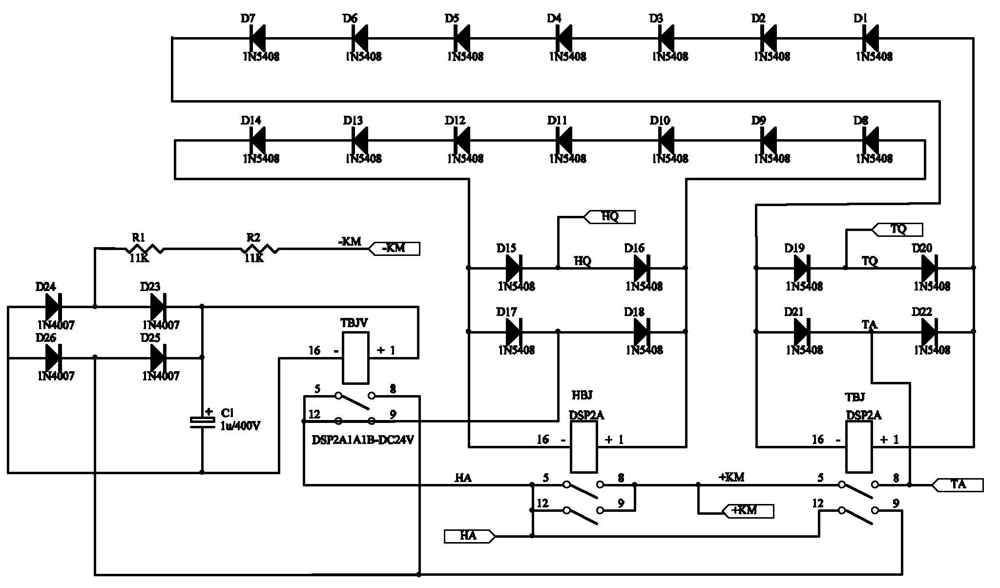 Electronic switch operation anti-jumping circuit