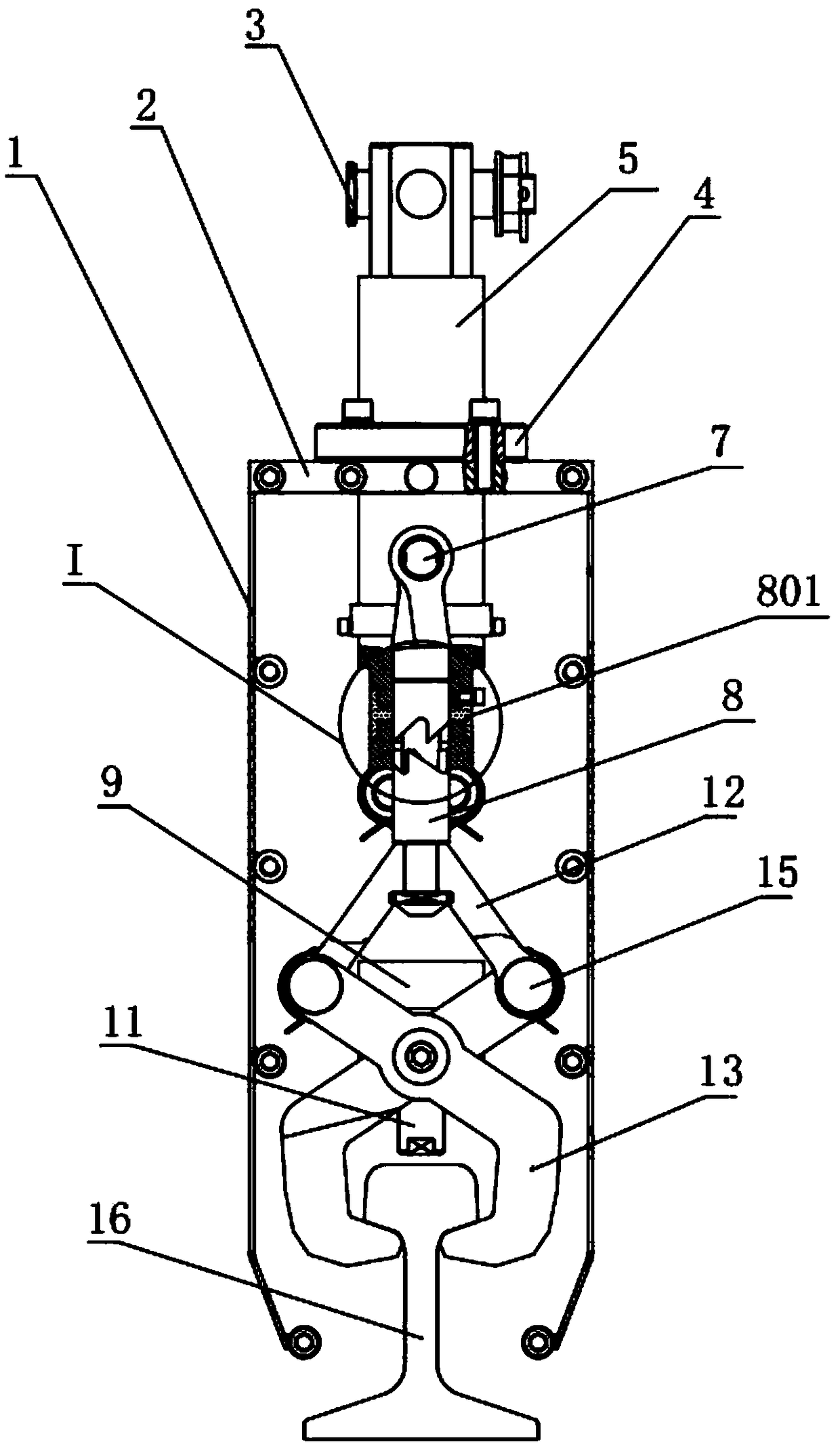 Special lifting appliance for engine cylinder