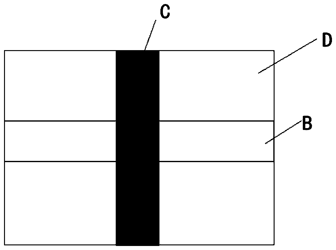 Liquid crystal writing film local erasing voltage loading control method