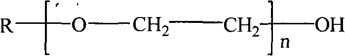 Environmental friendly synthetic detergent taking poly epoxy succinic acid as washing assistant