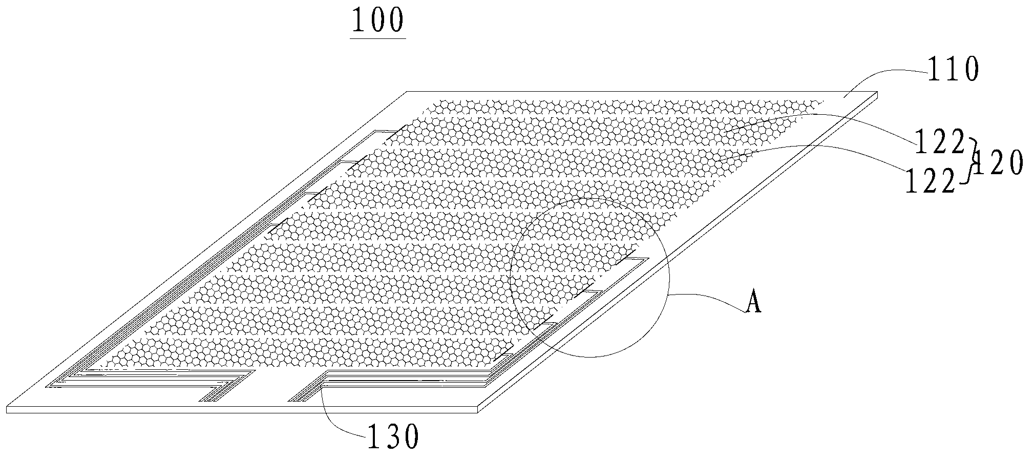 Touch screen electrode and manufacturing method thereof