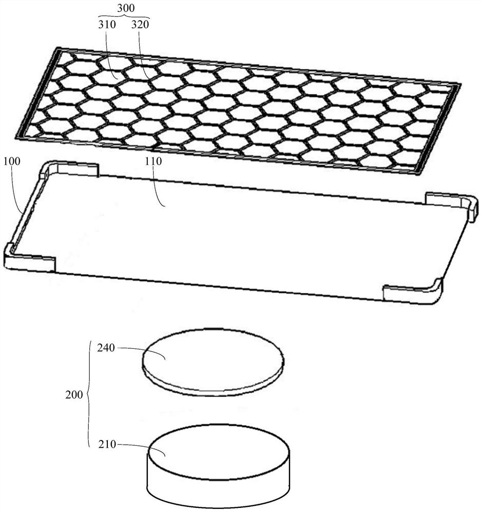 Heat dissipation back clamp