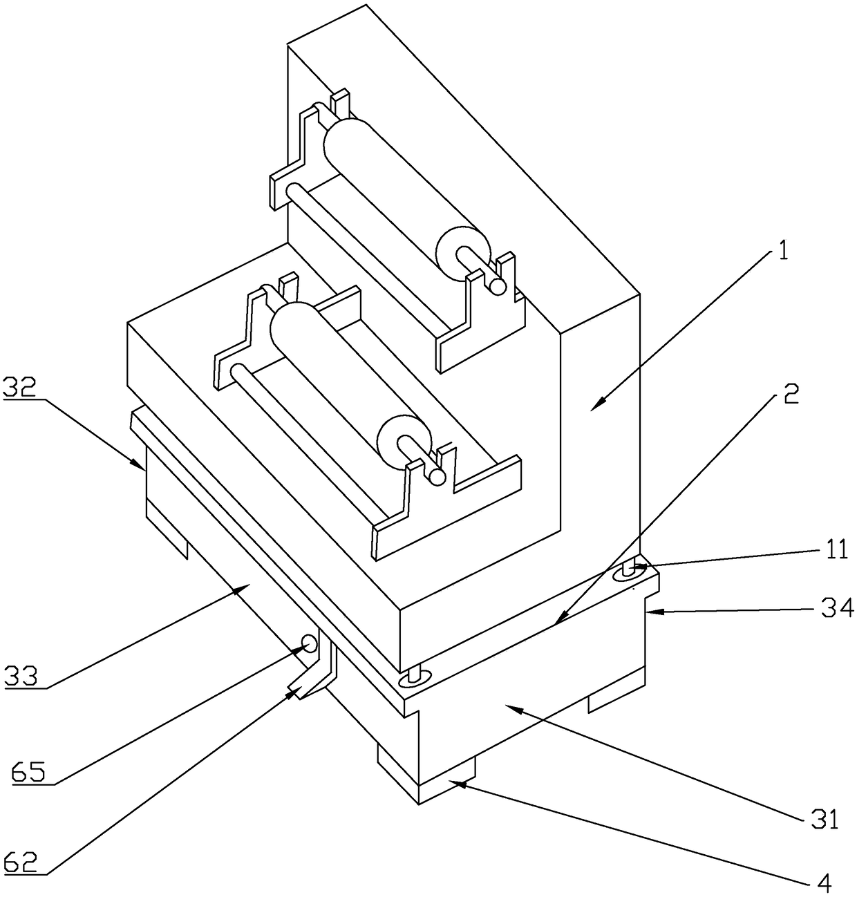 Spinning bracket convenient to move