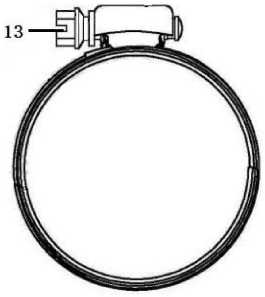 Device for collecting undisturbed soil column leaching solution and performing surface runoff experiment