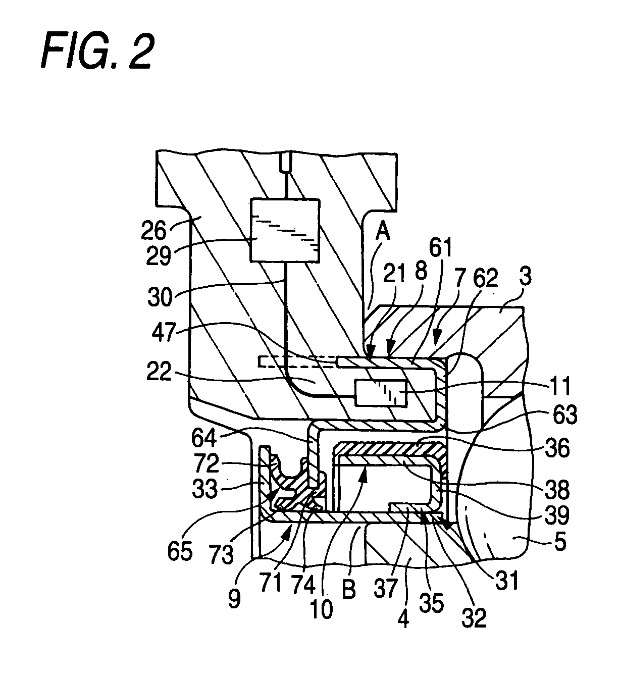 Seal device with sensor and rolling bearing device using the same