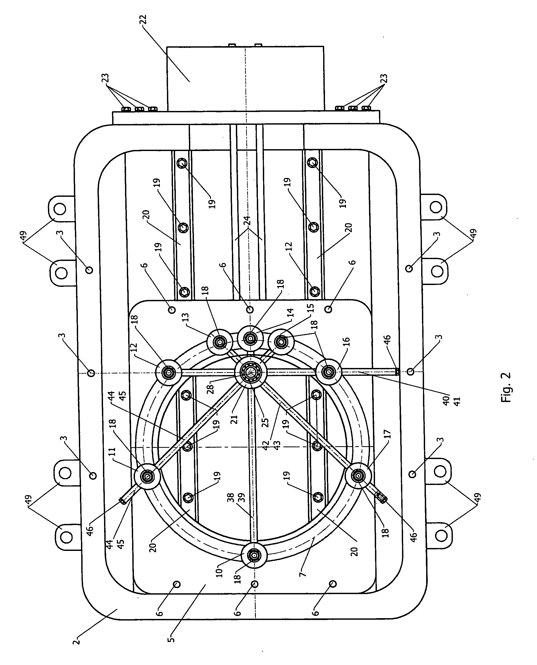 Centrifugal generator of a thrust force for aviation and space apparatuses