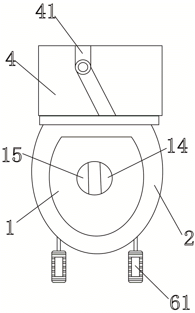 Anti-splashing closestool device