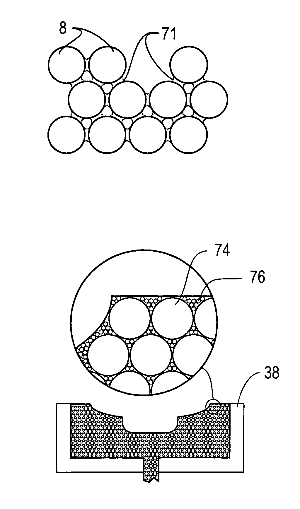Use of state-change materials in reformable shapes, templates or tooling