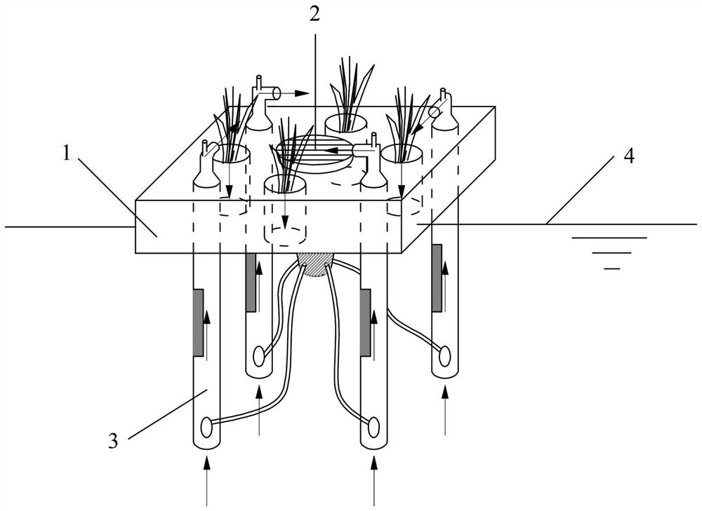 Steam stripping ultraviolet coupling spray irrigation type ecological water purification system