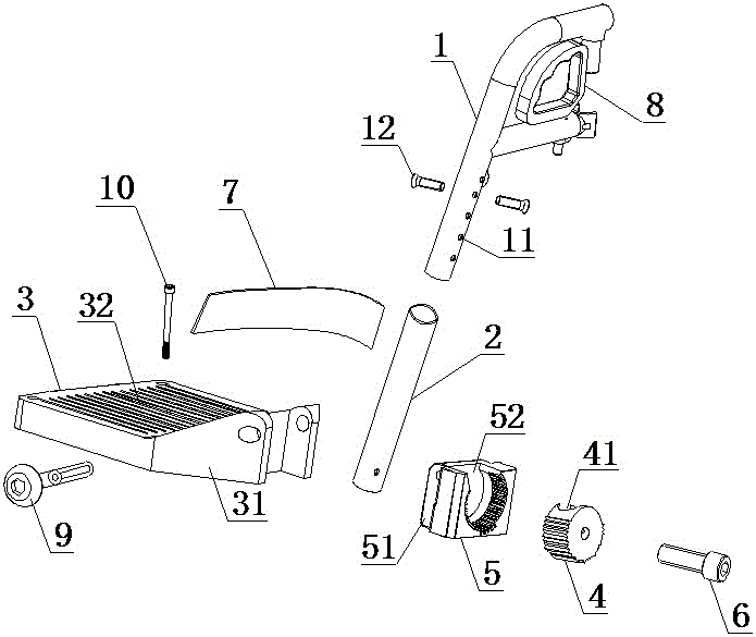 Pedal device capable of adjusting angle