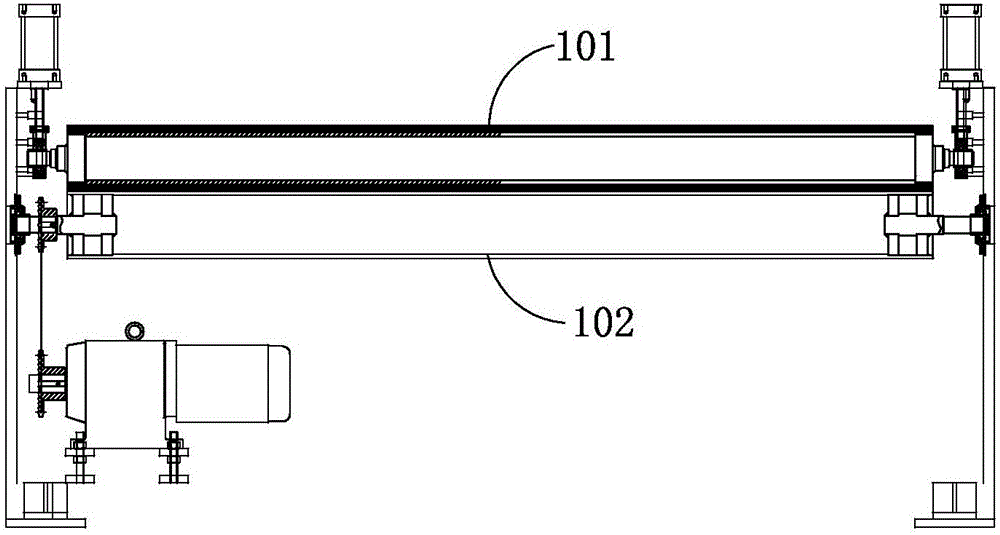 Small-rolling-diameter full-automatic winding device