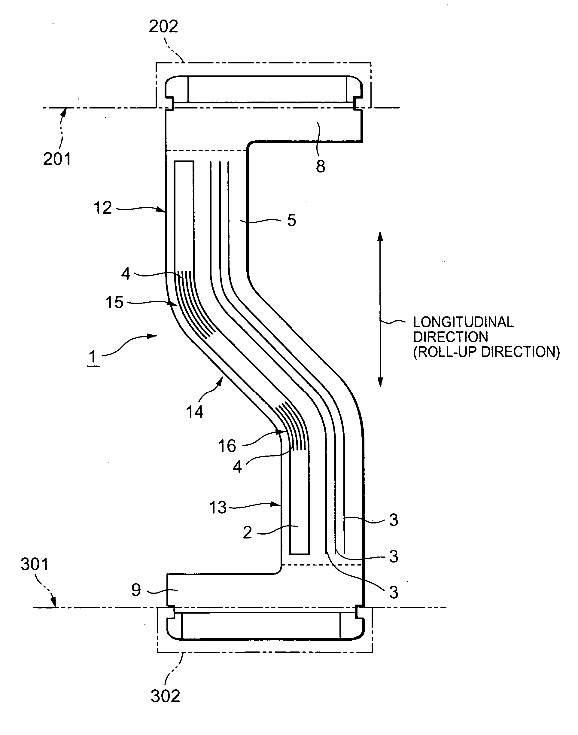 Flexible substrate and electronic device