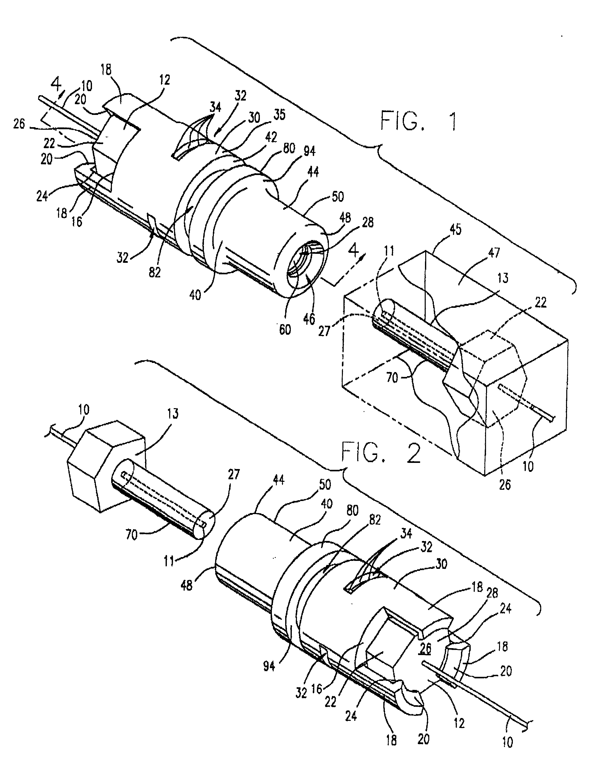Optical fiber coupler and an optical fiber coupler incorporated within a transceiver module