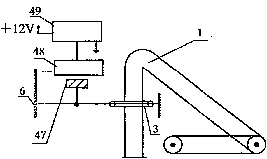 Driving monitoring device for motor-driven vehicle